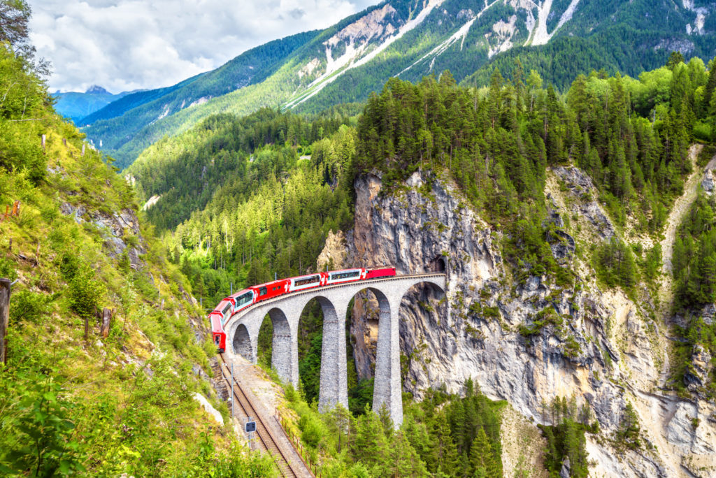 Schweiz, Bernina Express, Erkundungstour