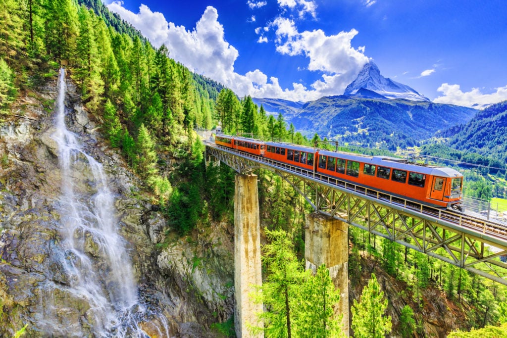 Schweiz, Zahnradbahn Gornergrat