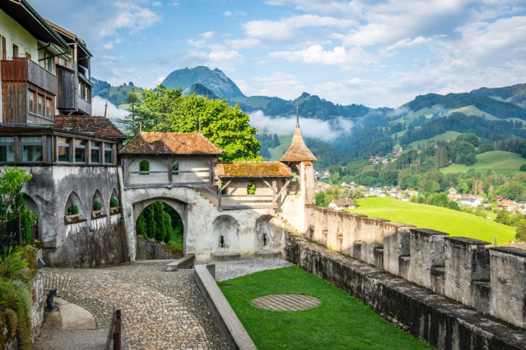 Schweiz, Schloss Greyerz