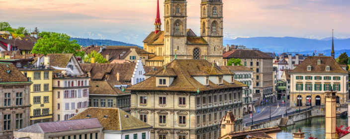 Schweiz, Zürich, Grossmünster