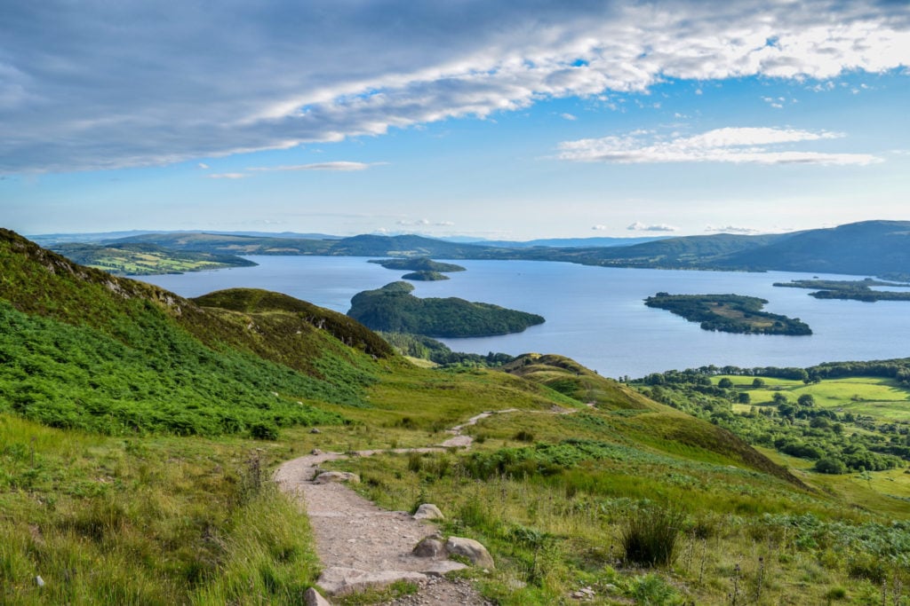 Schottland, Naturlandschaften auf dem Wanderweg West Highland Way