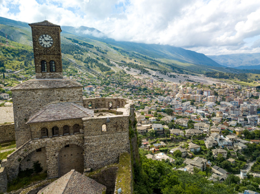 Albanien, Historische Stadt Gjirokastra