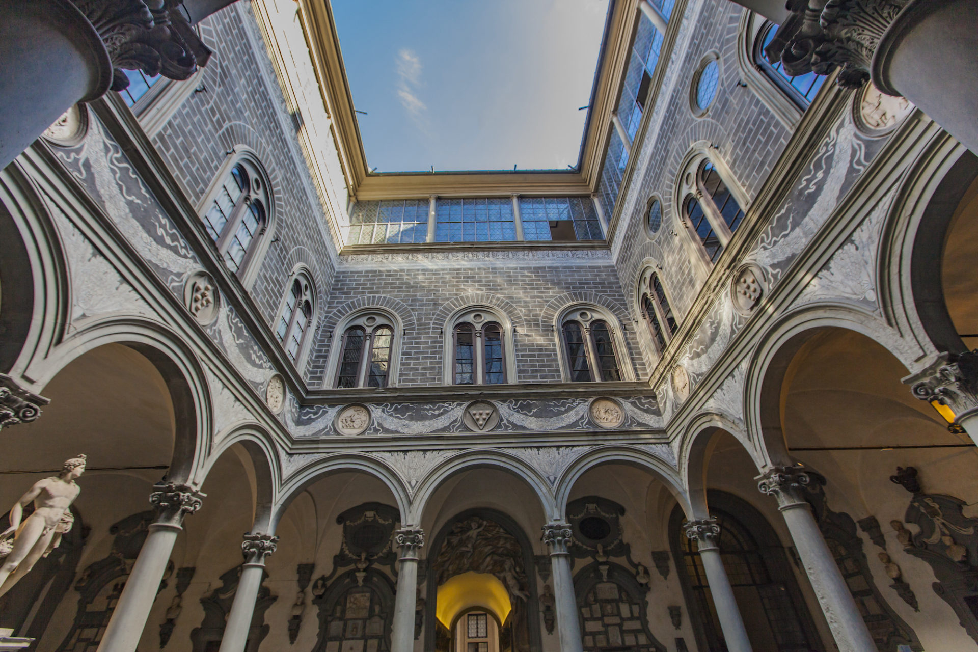 Italien, Medici-Villen, Palast Palazzo Medici Riccardi in Florenz