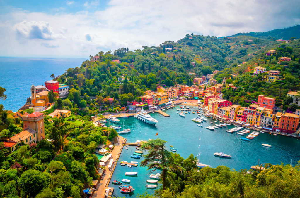 Italien, Hafen von Portofino