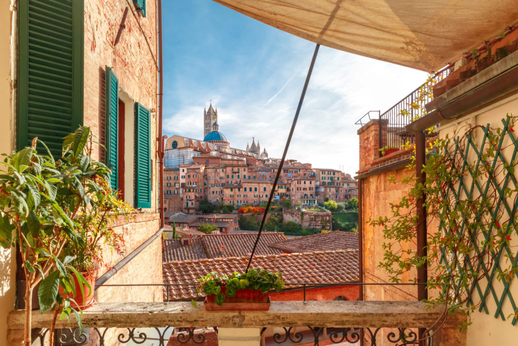 Italien, Toskana, Altstadt von Siena