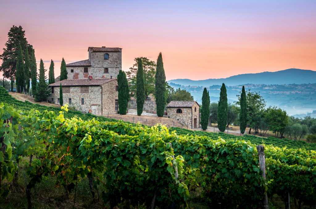 Italien, Toskana, Castellina in Chianti