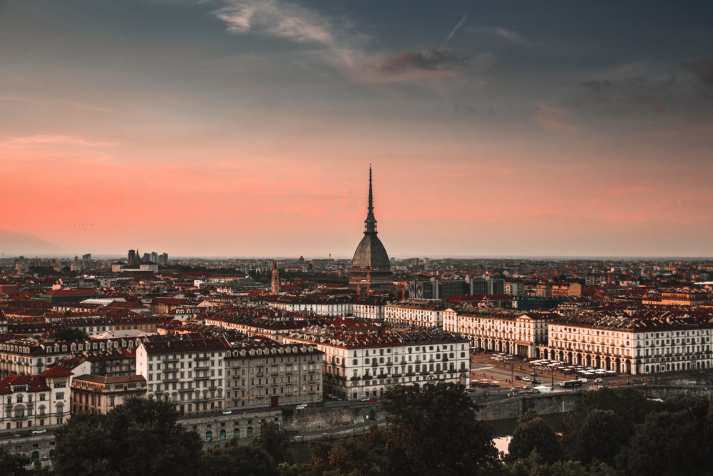 Turin Sonnenuntergang