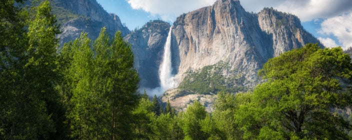 USA, Yosemite Falls