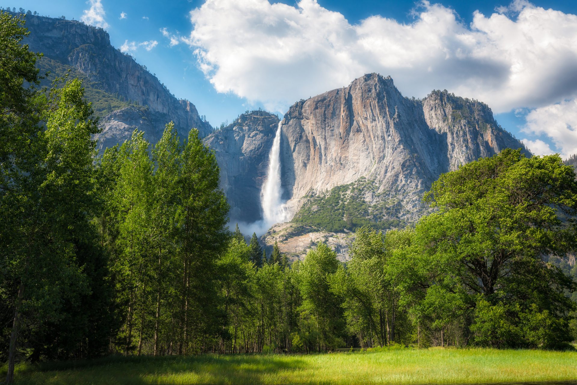 USA, Yosemite Falls