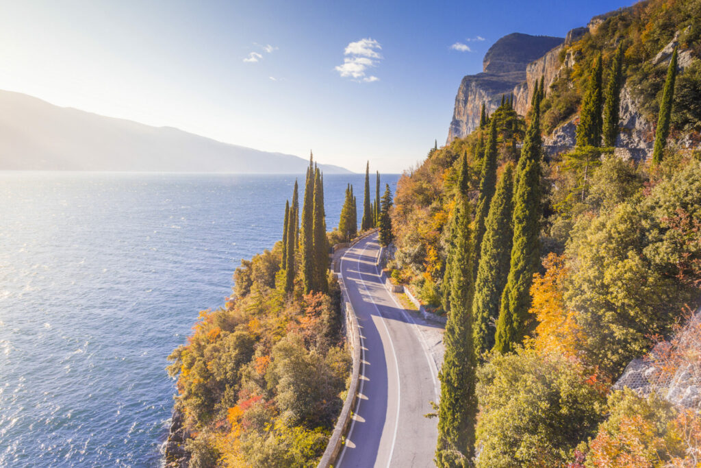 Italien, Gardasee, Rundreise auf der Straße Gardesana Occidentale