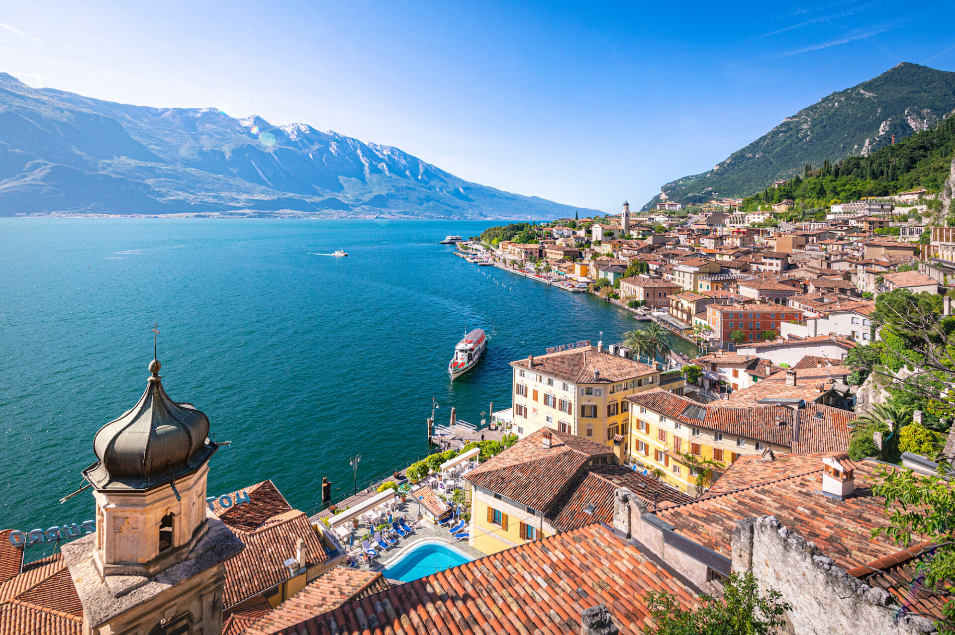 Italien, Gardasee mit dem Boot