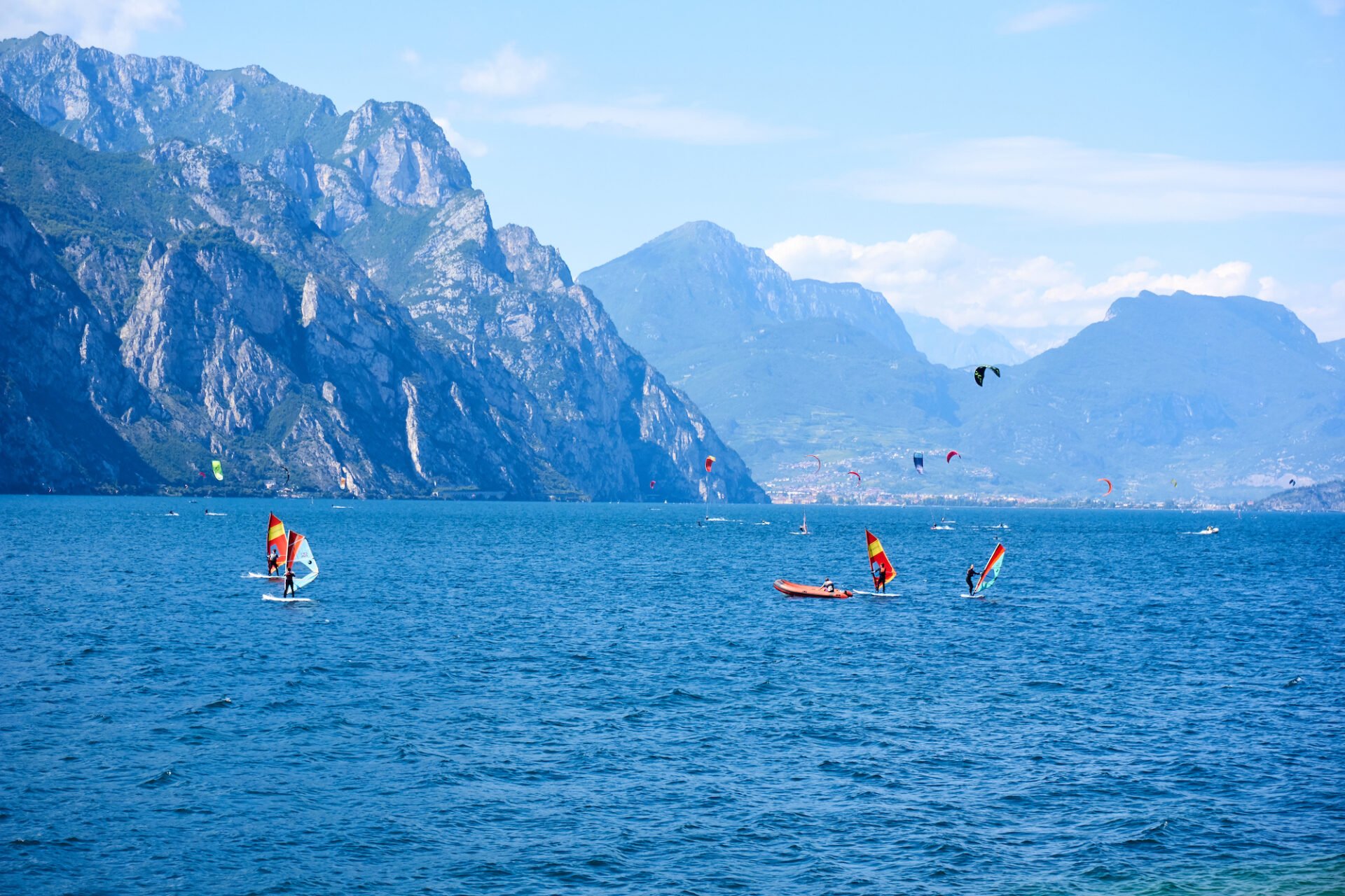 Italien, Gardasee, Wassersport