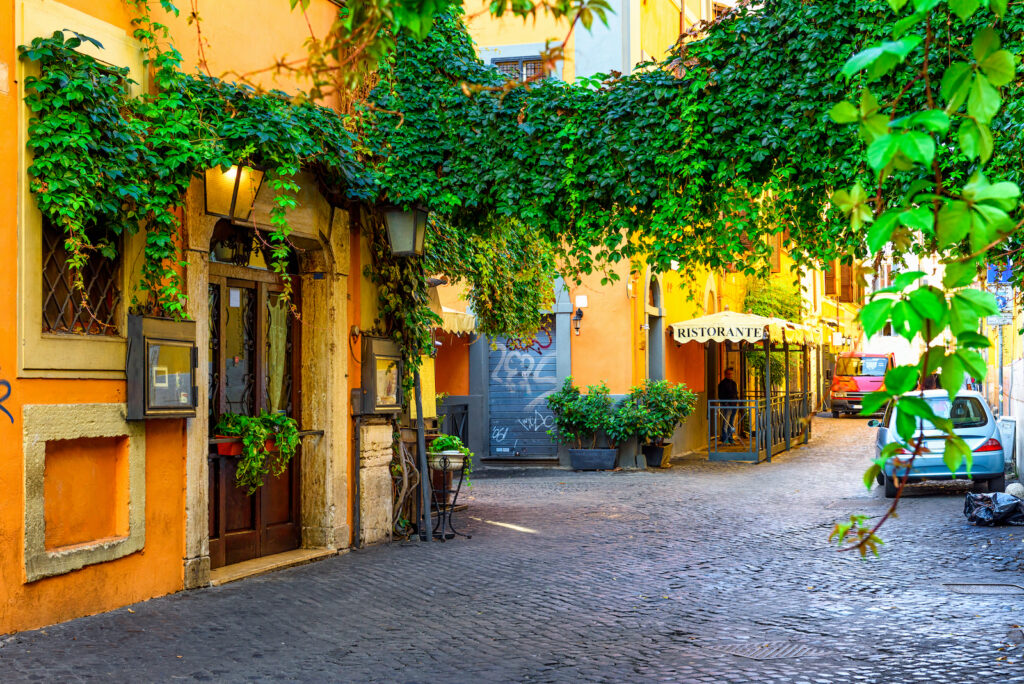 Italien, Rom, Trastevere, Restaurants & Cafés