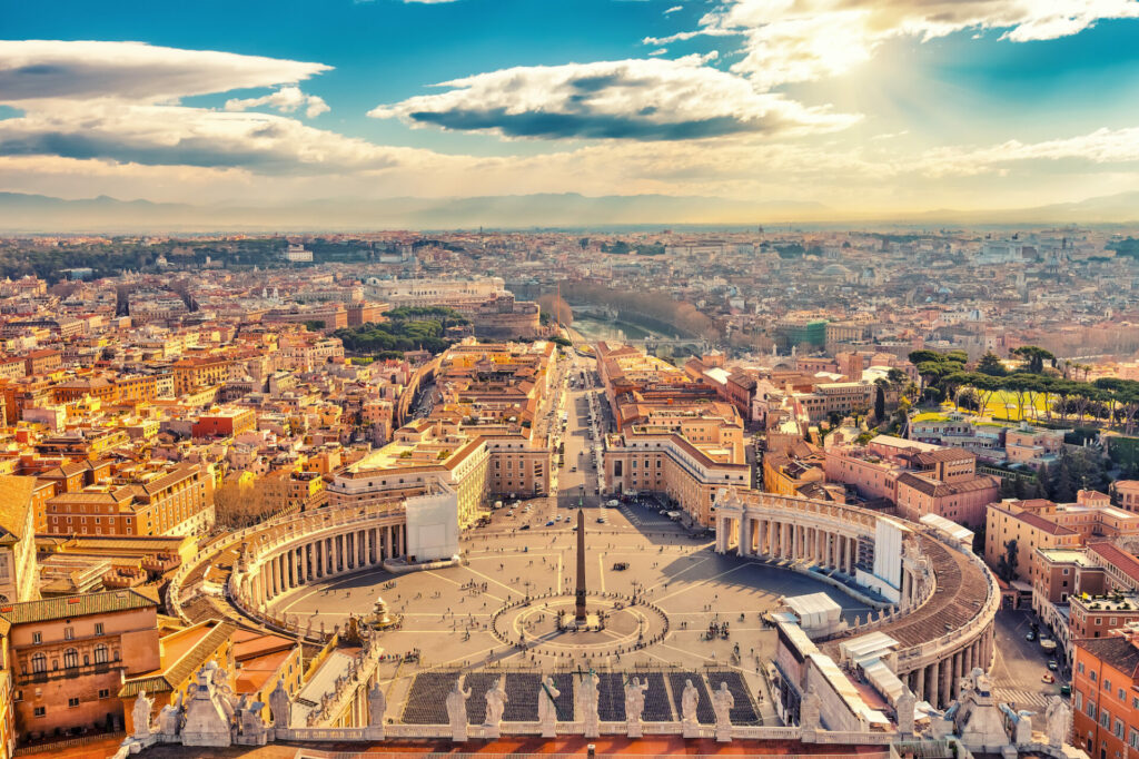 Italien, Rom, Vatikan, Petersplatz