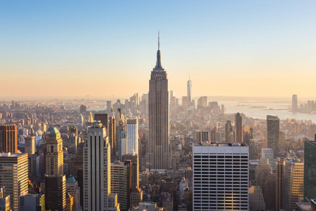 USA, New York, Skyline Manhattan, Empire State Building