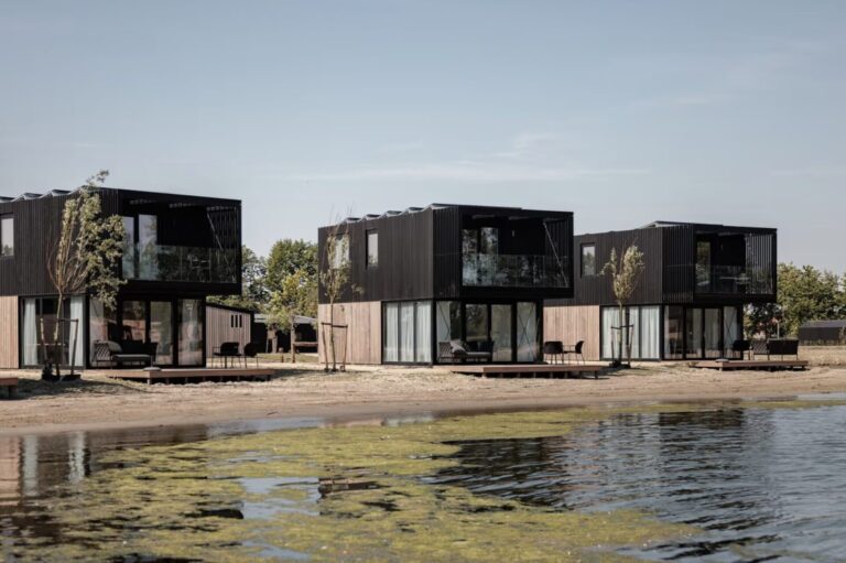 Glamping an der Nordsee (Holland) – 5 Tage in einer Lodge direkt am Wasser ab 184€ p.P.