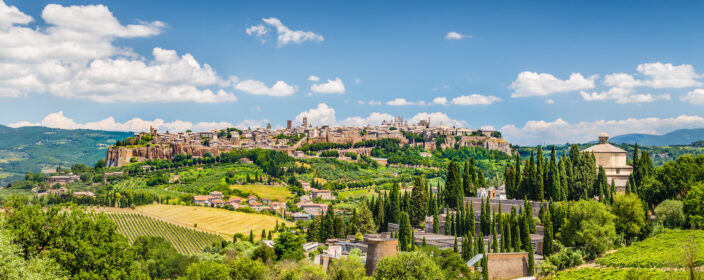 Italien, Umbrien, Altstadt von Orvieto