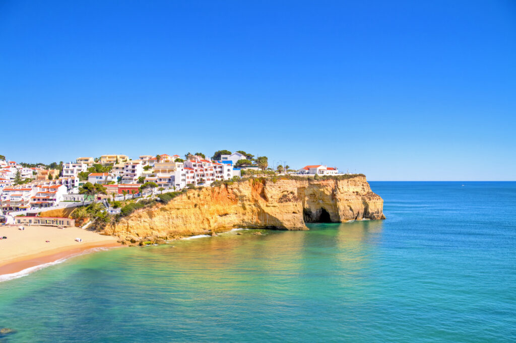 Portugal, Algarve, Dorf Carvoeiro