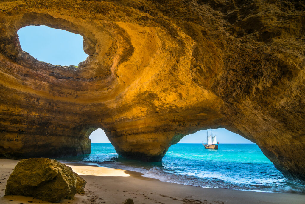 Portugal, Algarve, Höhle von Benagil