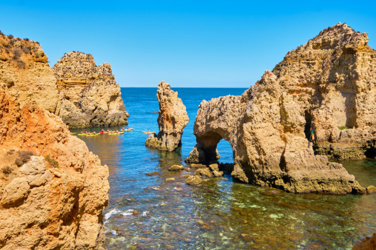 Portugal, Algarve, Kanu, Kajak