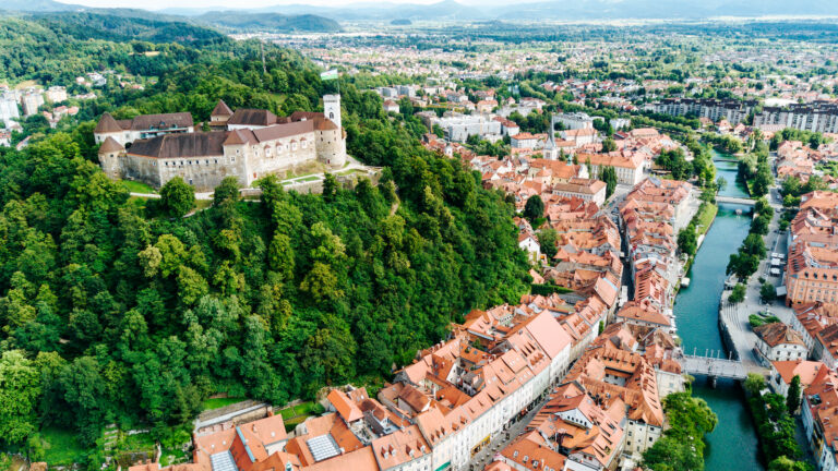 Slowenien, Burg von Ljubljana, Laibacher Schloss