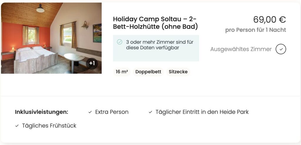 Heidepark Soltau Angebot