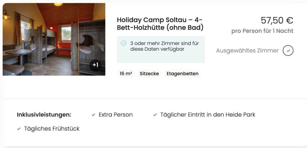 Heidepark Soltau Angebot
