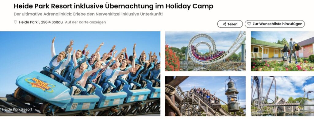 Heidepark Soltau Angebot