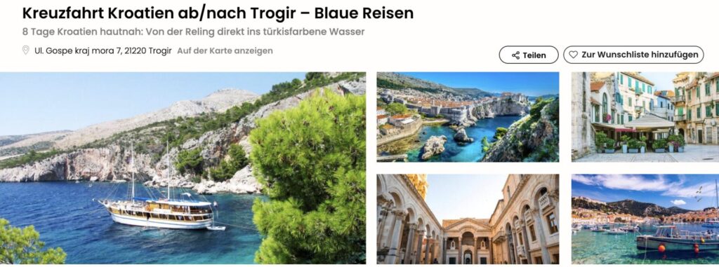 Kroatien Kreuzfahrt
