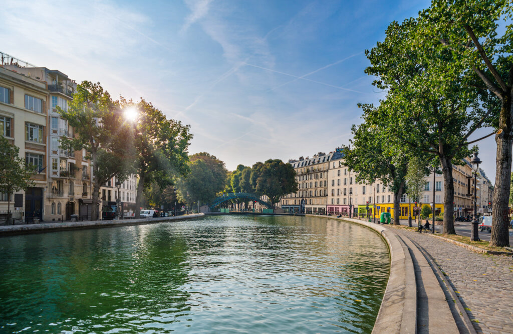 Paris, Canal Saint-Martin