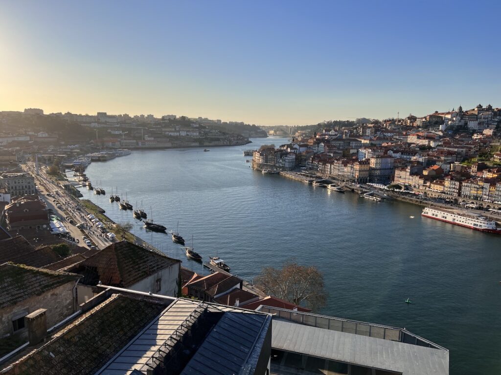 Porto, Fluss Douro, Aussichtspunkt