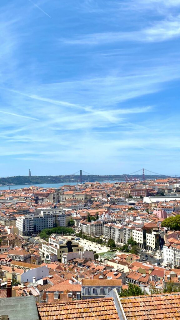 Portugal, Lissabon, Aussichtspunkt Miradouro da Senhora do Monte, Webstory