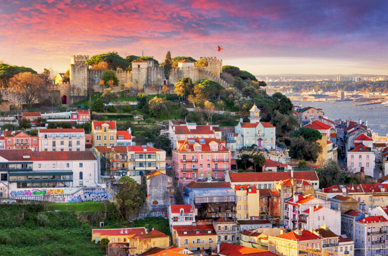 Portugal, Lissabon, Burgruine Castelo de São Jorge