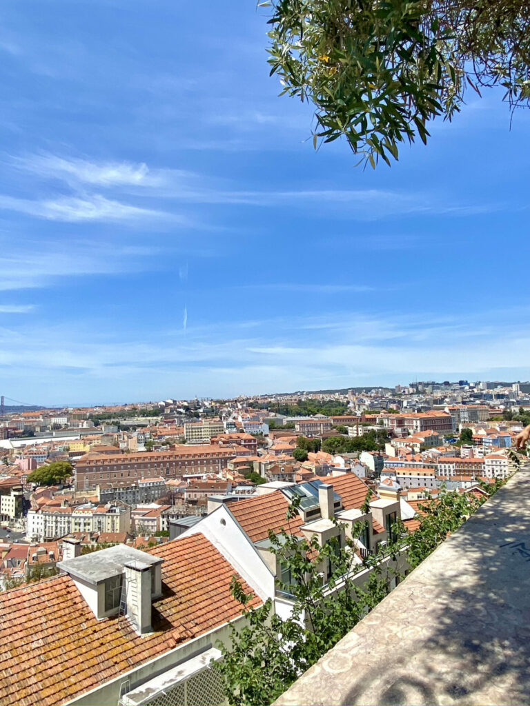 Portugal, Lissabon, Miradouro da Senhora do Monte, Panorama