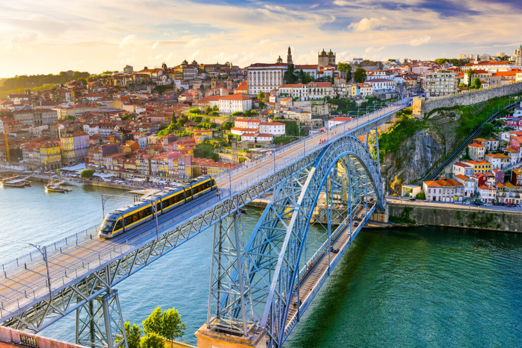 Portugal, Porto, Ausblick über den Douro
