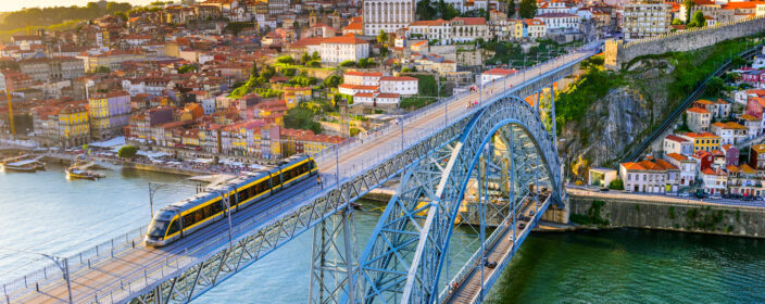 Portugal, Porto, Ausblick über den Douro