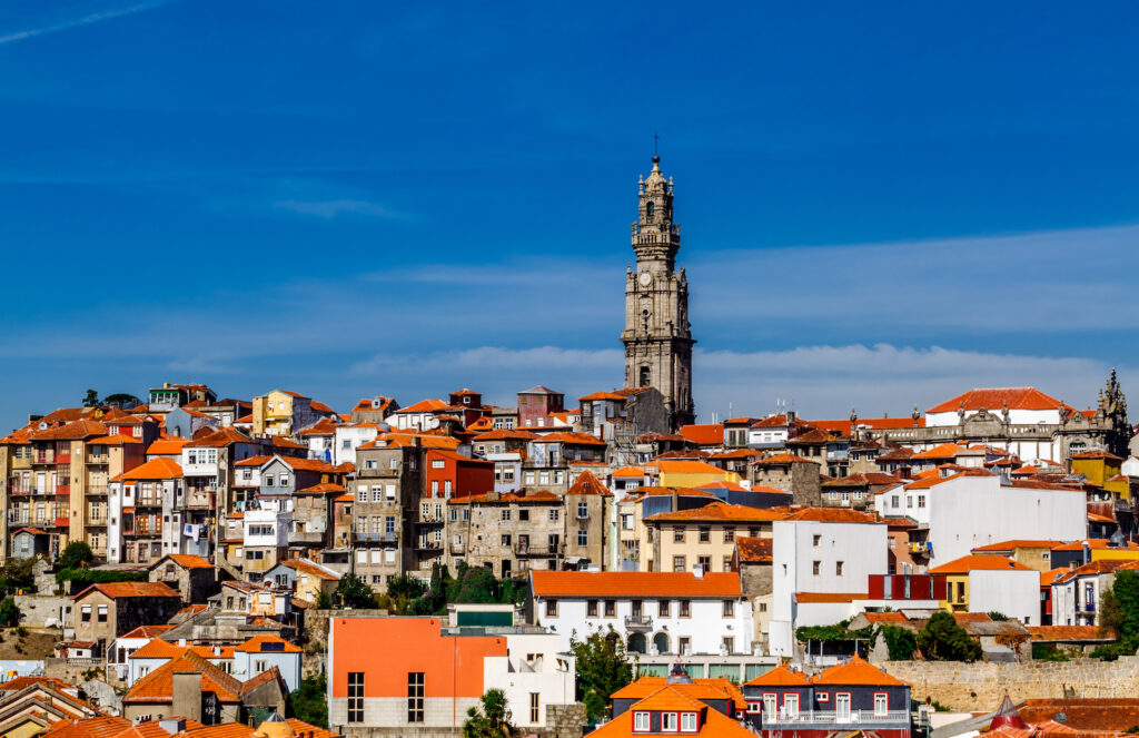 Portugal, Porto, Turm der Kirche Igreja dos Clérigos