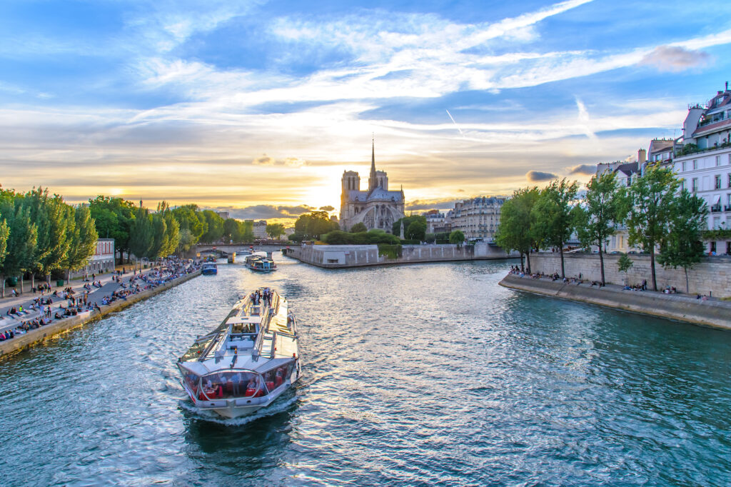 Frankreich, Paris, Bootstour auf der Seine