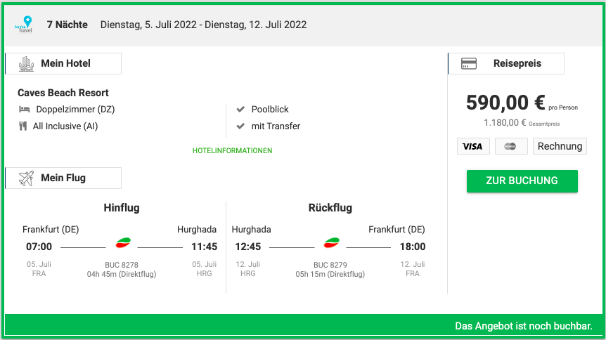 Hurghada Urlaub