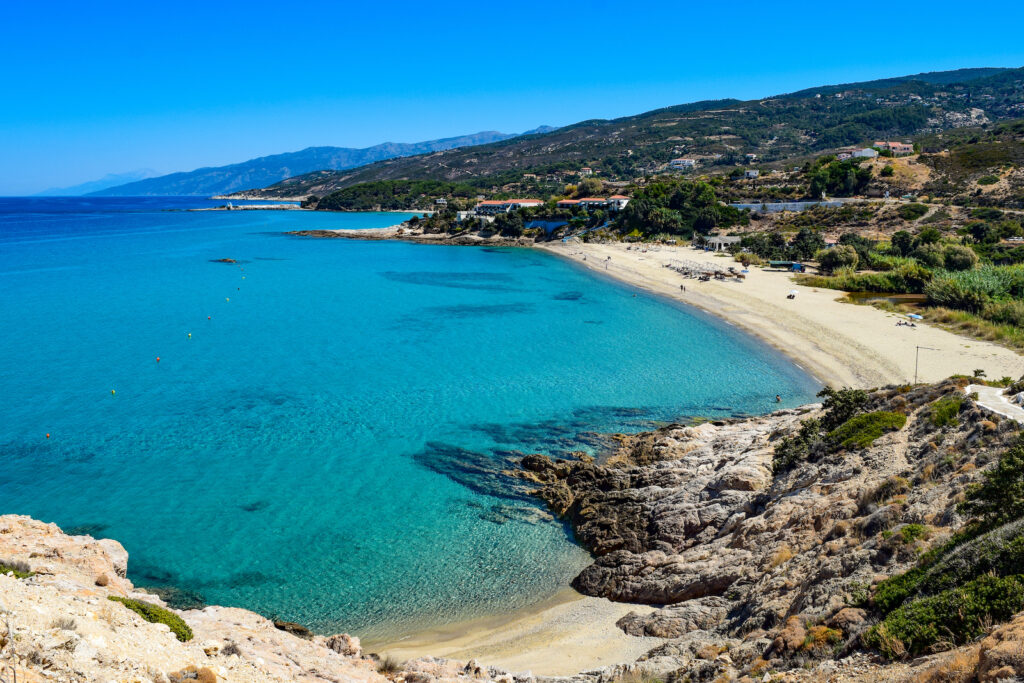 Griechenland, Ikaria, Strand von Livadi
