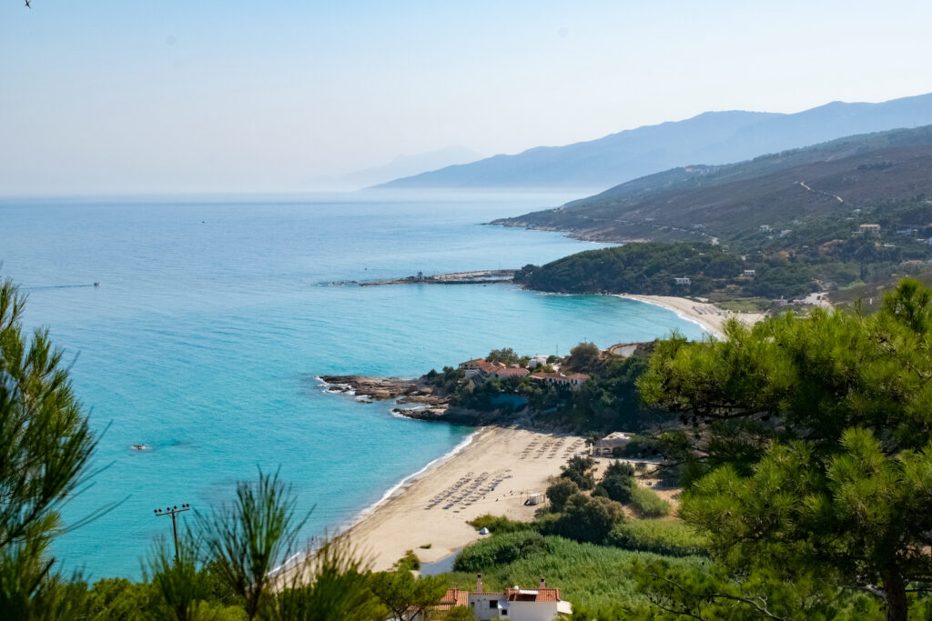Griechenland, Ikaria, Strand Paralia Mesakti