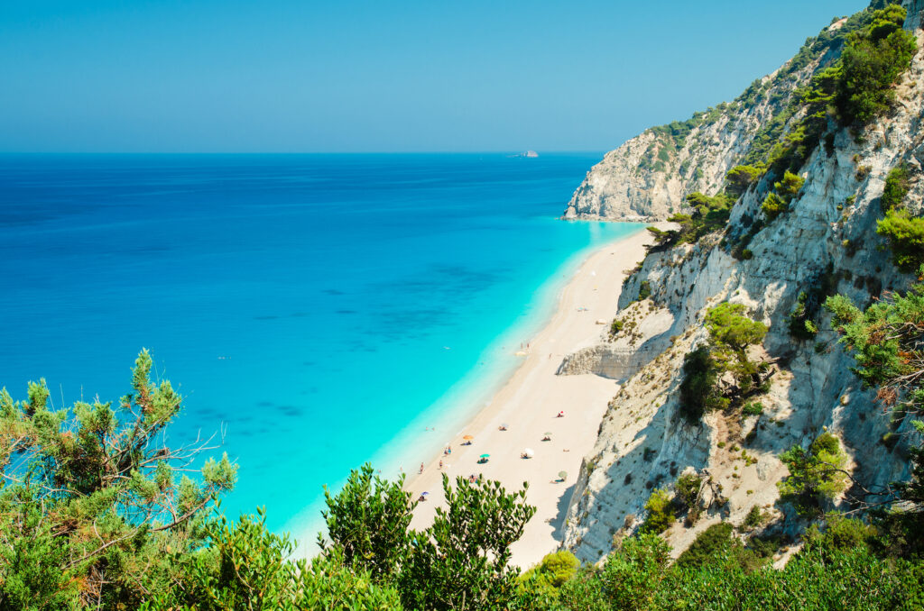 Griechenland, Lefkada, Egremni Beach