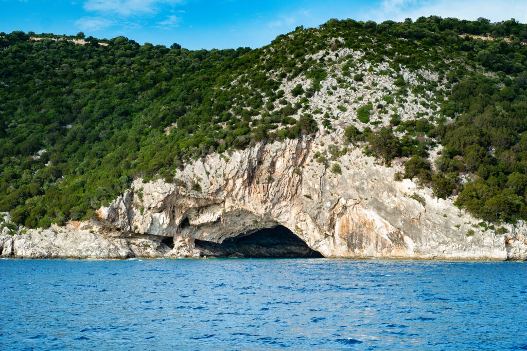 Griechenland, Lefkada, Insel Meganisi, Höhle Pepanikolis Cave