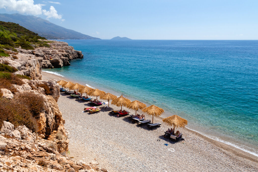 Griechenland, Samos, Strand Kaladakia Beach