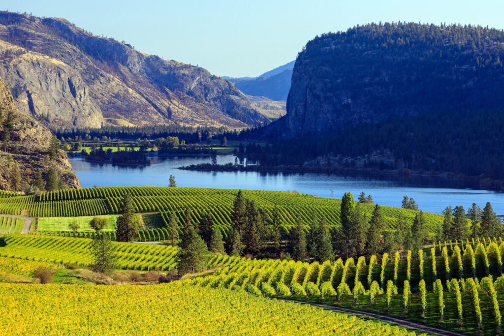 Kanada, Weinregion Okanagan Valley