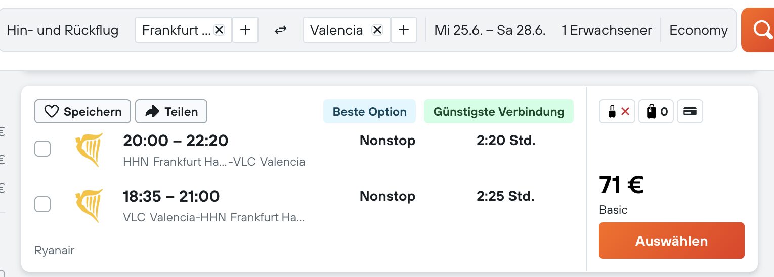Valencia Kurztrip