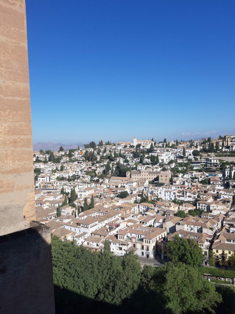 Granada, Ausblick von der Alhambra