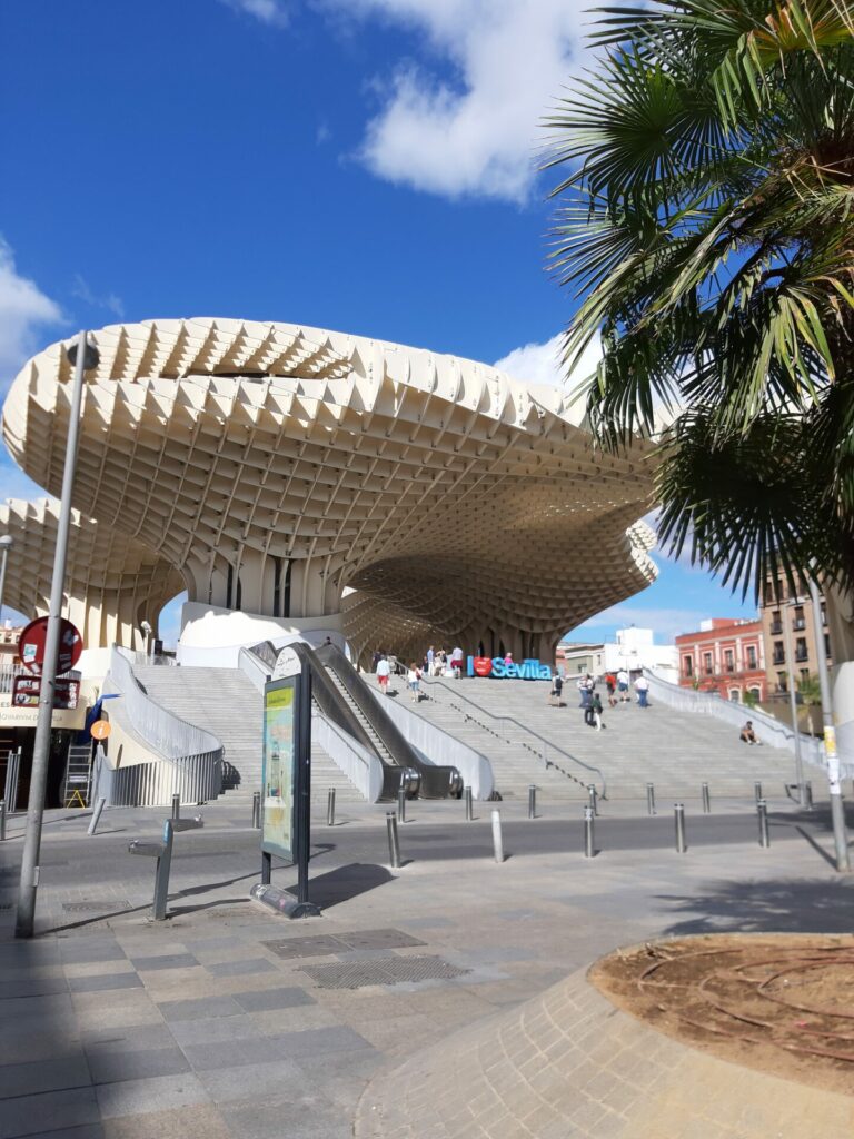 Sevilla, Konstruktion Metropol Parasol oder The Mushrooms of Seville