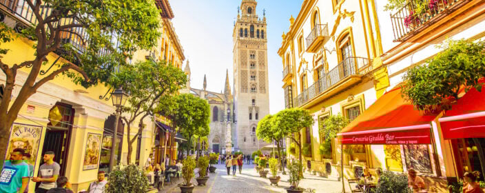Spanien, Sevilla, Giralda Turm