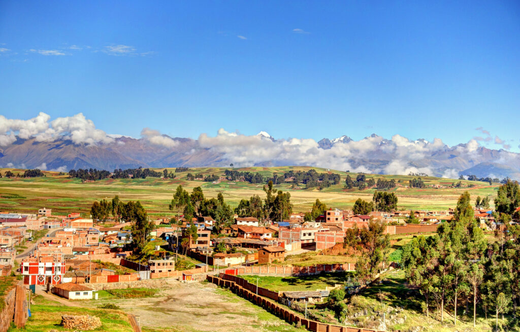Peru, Dorf Chinchero